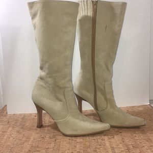 Suede Tall Boot